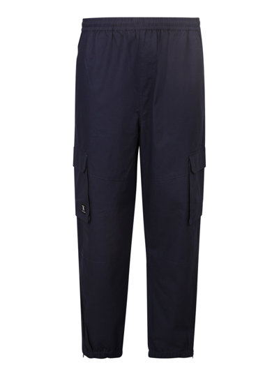 Daily Paper Cargo Pockets Trousers In Blue