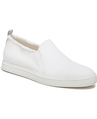 Soul Naturalizer Kemper-step Slip-ons Women's Shoes In White Canvas