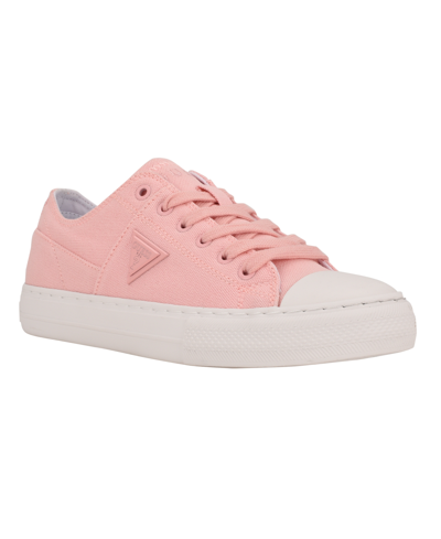 Guess Women's Pranze Casual Sneakers In Peach