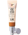 IT COSMETICS CC+ NUDE GLOW LIGHTWEIGHT FOUNDATION + GLOW SERUM SPF 40