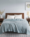 Madison Park Egyptian Cotton Blanket, Twin In Blue