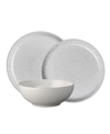 Denby Studio Chalk 12 Piece Dinnerware Set In Light Blue