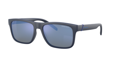 Arnette Unisex Sunglasses An4298 Bandra In Dark Grey Mirror Water Polarized