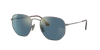 Ray Ban Rb8247 Demigloss Petwer Unisex Sunglasses In Polar Blue Mirror Gold