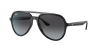 Ray Ban Unisex Low Bridge Fit Sunglasses, Rb4376f 57 In Grau Verlaufstönung