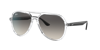 Ray Ban Rb4376 Sunglasses Black Frame Grey Lenses 57-16 In Grau Verlaufstönung