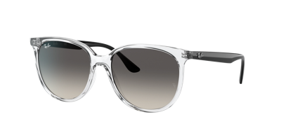 Ray Ban Gray Gradient Butterfly Ladies Sunglasses Rb4378 647711 54 In Black