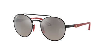 Ray Ban Ray In Polar Grey Mirror Grey Gradient