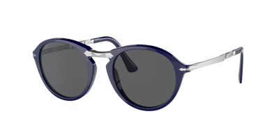Persol Po3274s Blu Unisex Sunglasses In Dark Grey