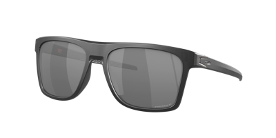 Oakley Leffingwell Prizm Black Polarized Square Mens Sunglasses Oo9100 910004 57 In Grey