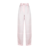 The Mannei "volterra" Trousers In Pink &amp; Purple