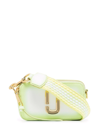 Marc Jacobs Fluoro Edge Snapshot Crossbody Bag In Green