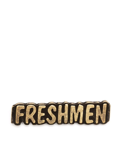 Erl Freshmen Zamac Pin Badge In Brass