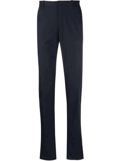 Incotex Straight-leg Trousers In Blau