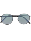 Ray Ban Round-frame Sunglasses In Schwarz