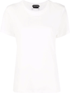 Tom Ford Round Neck T-shirt In Weiss