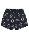 Marcelo Burlon County Of Milan Marcelo Burlon Toddler Boy Swim Trunks Black Size 6 Polyester In Black Whit
