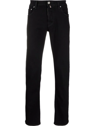 Jacob Cohen Scarf-detail Skinny Jeans In Zzju0893