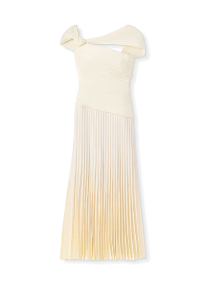 st john one shoulder dress St John One shoulder Zebra Print Dress
