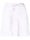 Ralph Lauren Daviana Tied Shorts In White
