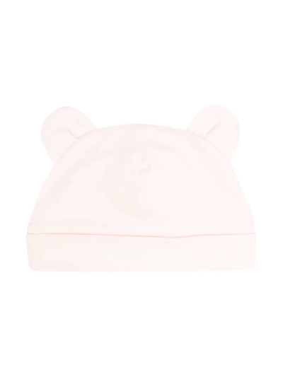 Palm Angels Kids' Teddy Bear Ear Hat In Pink