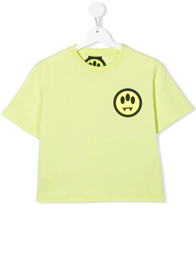 Barrow Teen Logo Print T-shirt In Green