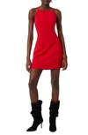 FRENCH CONNECTION WHISPER LIGHT SHEATH MINIDRESS