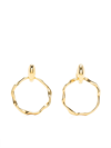 DOWER & HALL POLO STORY GOLD-PLATED HOOPS