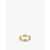 Gucci Icon Ring With Star Detail In Yellow Gold In Gold