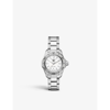 TAG HEUER TAG HEUER WOMEN'S SILVER LADIES SILVER WBP1411.BA0622 AQUARACER STAINLESS STEEL AUTOMATIC WATCH, SIZ,56464833