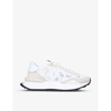 VALENTINO GARAVANI LACE RUNNER BRANDED MESH AND LACE LOW-TOP TRAINERS,51891429