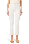 Dl1961 1961 Hepburn Wide Leg High Rise Jeans In Milk Performance Xfit