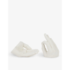 CURVES BY SEAN BROWN WHITE HANDS PLASTER INCENSE HOLDER 12.7CM