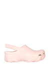 Gcds Ibex Logo-embossed Slingback Clogs In Pink