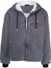 ACNE STUDIOS HOODED ZIP-UP JACKET