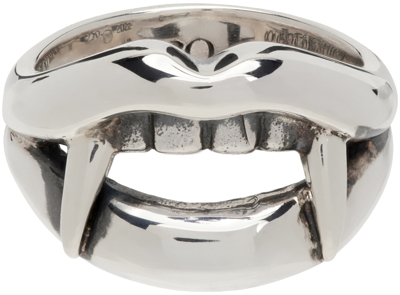 Yohji Yamamoto Silver Vampire Fang Ring