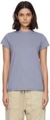 RICK OWENS DRKSHDW PURPLE ORGANIC COTTON T-SHIRT