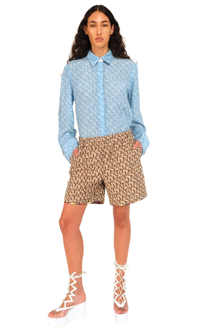 Sara Battaglia Shorts In Battaglia