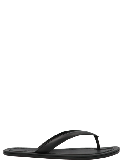 Maison Margiela Split-toe Rubber Flip Flops In Black