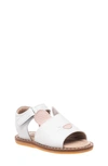 Elephantito Girls' Bunny Sandal - Toddler, Little Kid In White