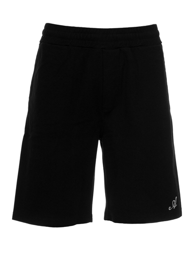 Axel Arigato Embroidered-logo Track Shorts In Black