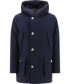 WOOLRICH WOOLRICH MEN'S BLUE COAT