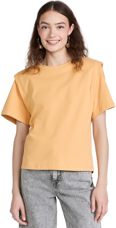 Isabel Marant Structured Sleeve T-shirt In Giallo