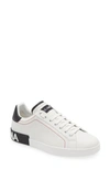 Dolce & Gabbana Portofino Sneaker In 89697 White/black