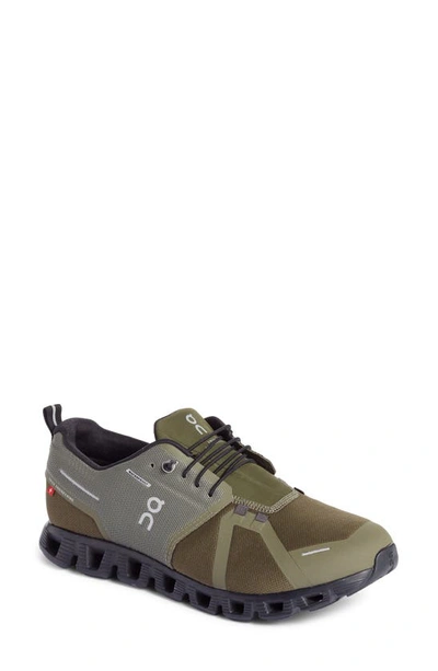 On Cloud 5 Waterproof Rubber-trimmed Recycled Mesh Running Sneakers In Green