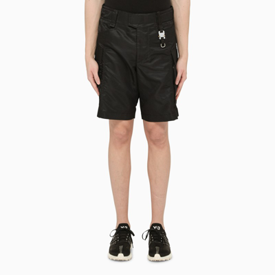 1017 A L Y X 9sm Black Nylon Cargo Shorts