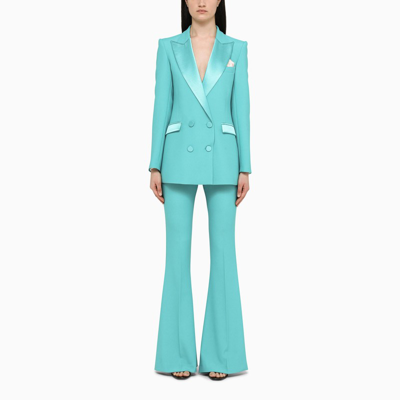 Hebe Studio Aquamarine Bianca Suits In Light Blue