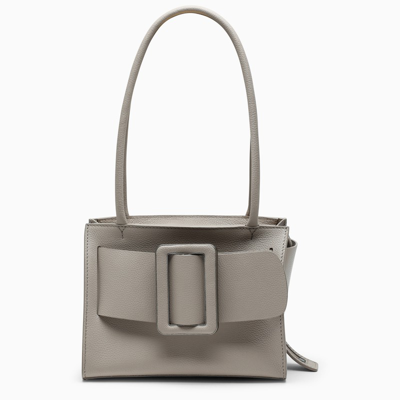 Boyy Greige Bobby 23 Soft Shoulder Bag In Grey