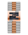Fendi Mania Mother Of Pearl Watch In Black