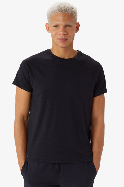 Lole Jasper Active Short Sleeve T-shirt In Black Beauty